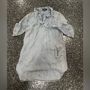 Velvet Heart Women’s Denim Shirt Dress Size Large NWOT